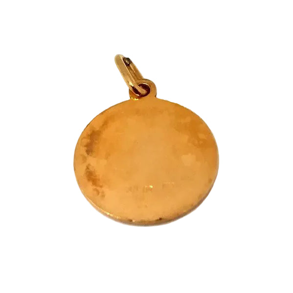 Petite Médaille Ange Plaqué Or - Castafiore