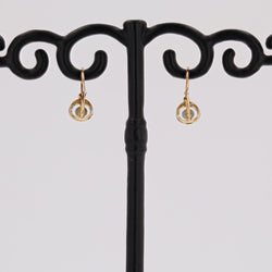 Petites dormeuses anciennes deux ors - Castafiore