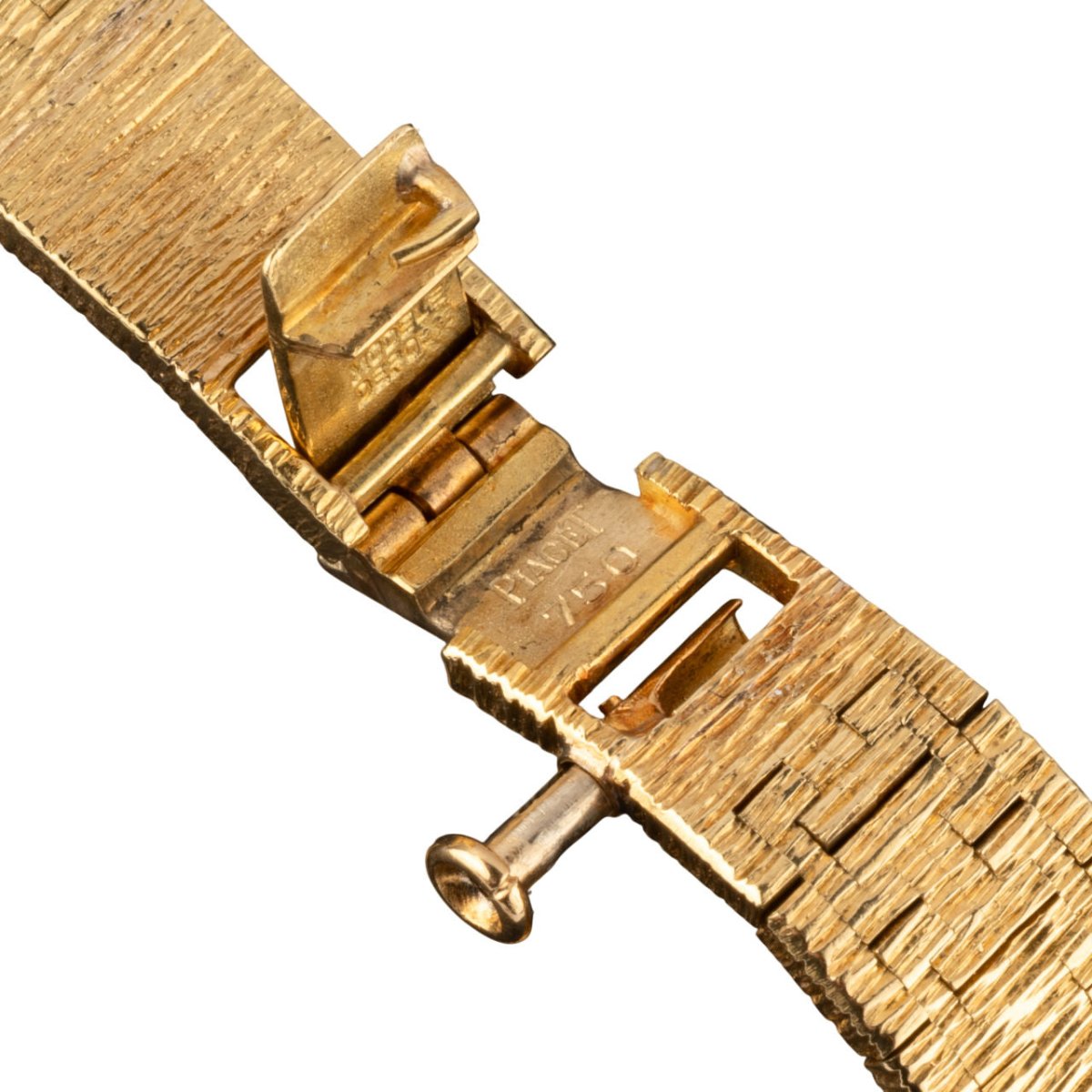 PIAGET montre bracelet dame en or jaune et diamants - Castafiore