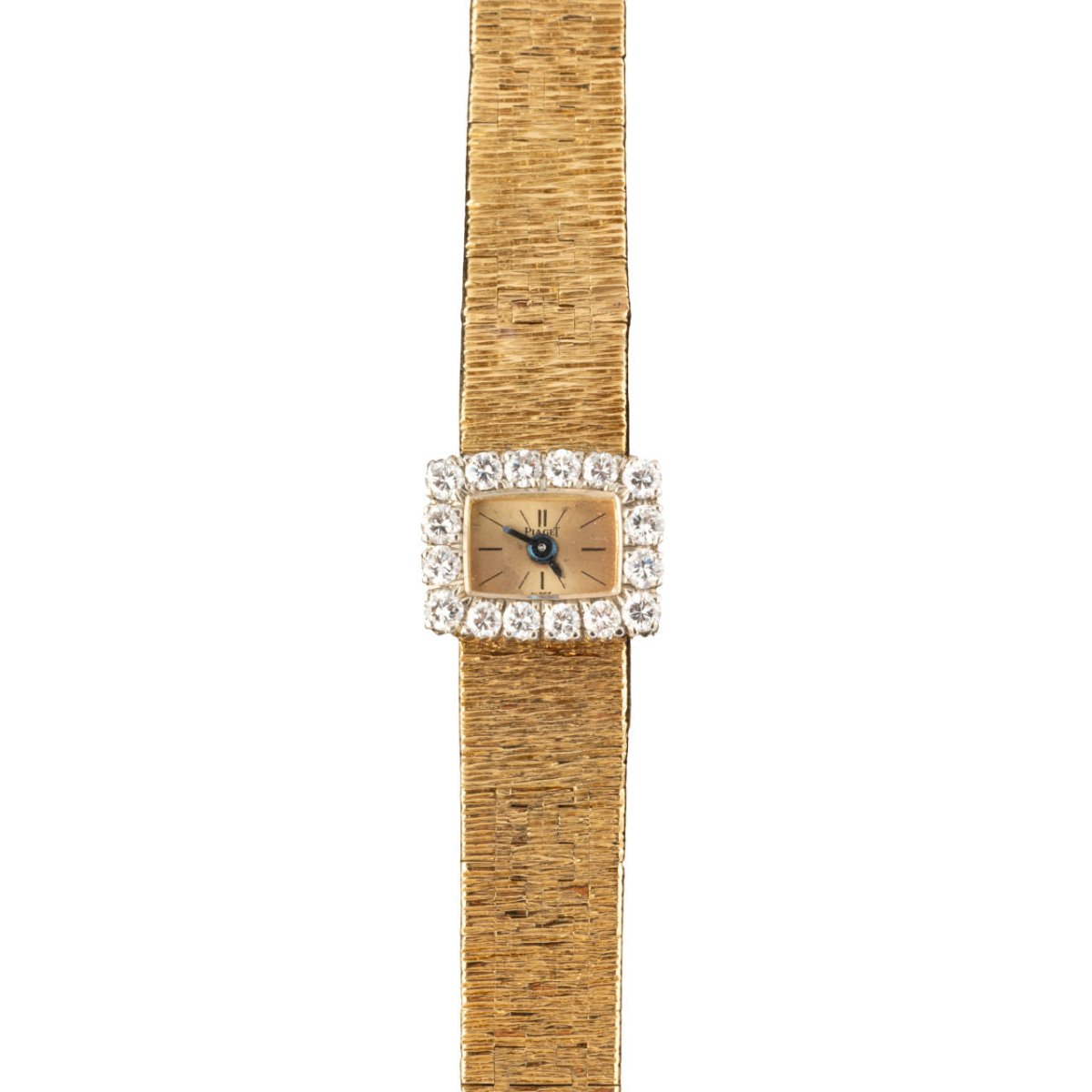 PIAGET montre bracelet dame en or jaune et diamants - Castafiore