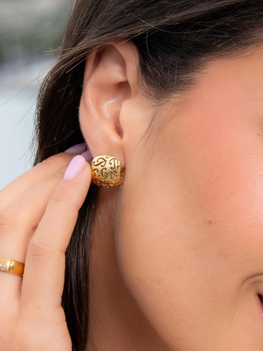 Poiray Boucles d'oreilles Or jaune - Castafiore