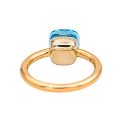 Pomellato Bague Nudo Or rose Topaze - Castafiore