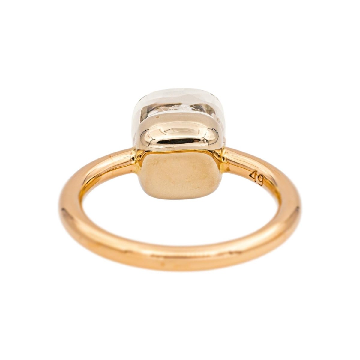 Pomellato Bague Nudo Or rose Topaze - Castafiore