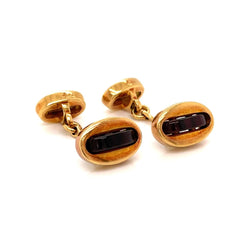 Pomellato Carnelian Gold Cufflinks - Castafiore