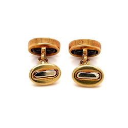 Pomellato Carnelian Gold Cufflinks - Castafiore