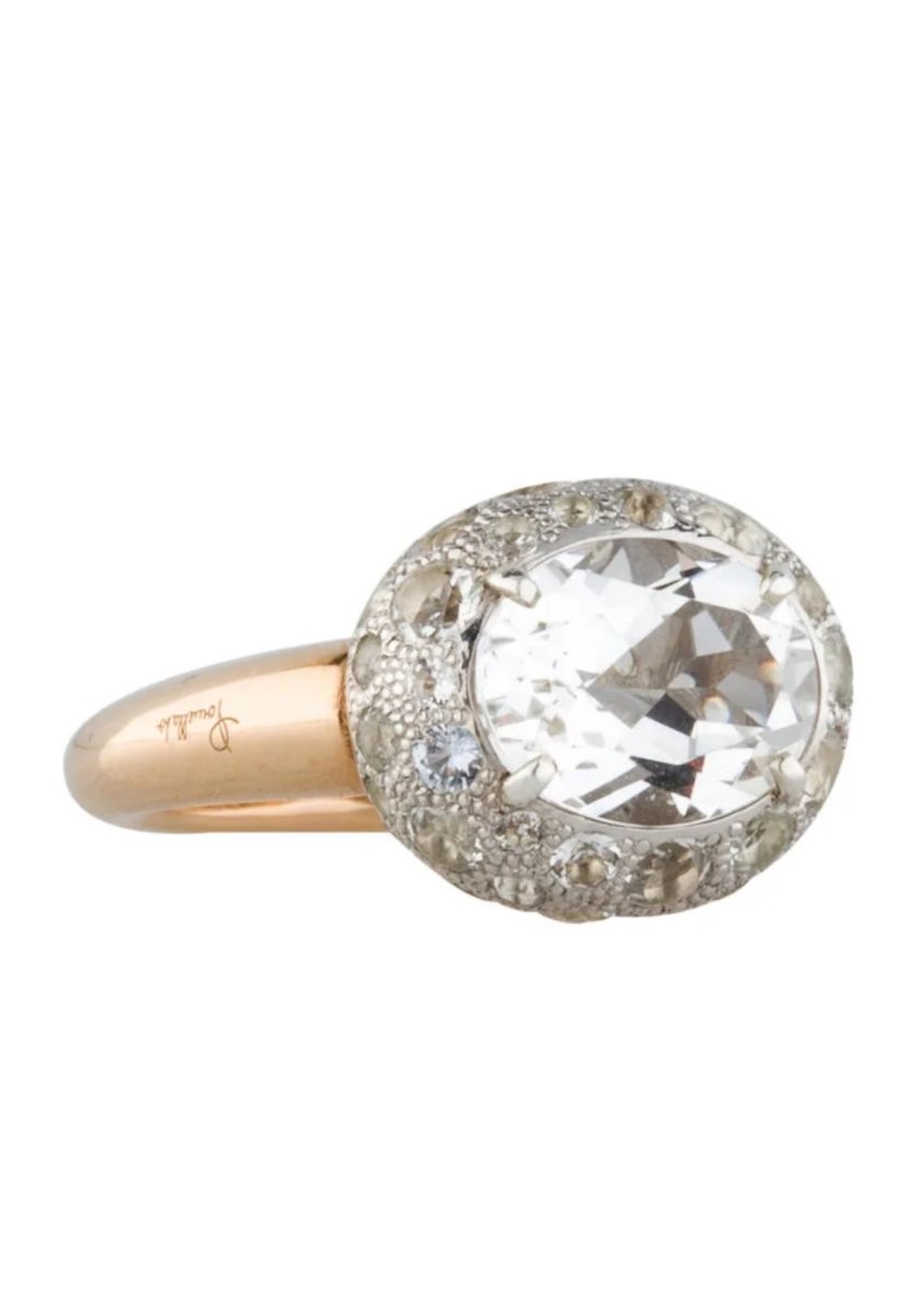 Pomellato Taboo Bague cocktail en or avec topaze - Castafiore