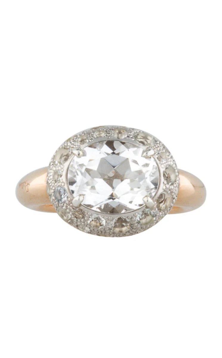 Pomellato Taboo Bague cocktail en or avec topaze - Castafiore