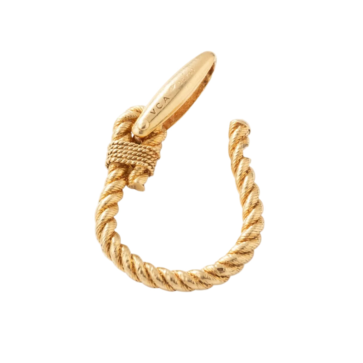 Porte - clés VAN CLEEF & ARPELS Cordage en or jaune - Castafiore