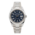 Rolex Montre Datejust Acier - Castafiore