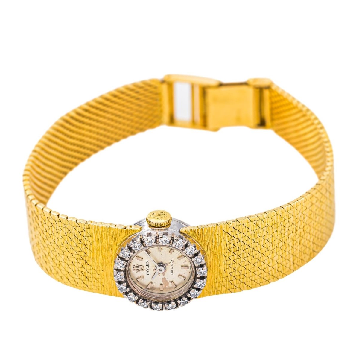 Rolex Montre Or blanc Diamant - Castafiore