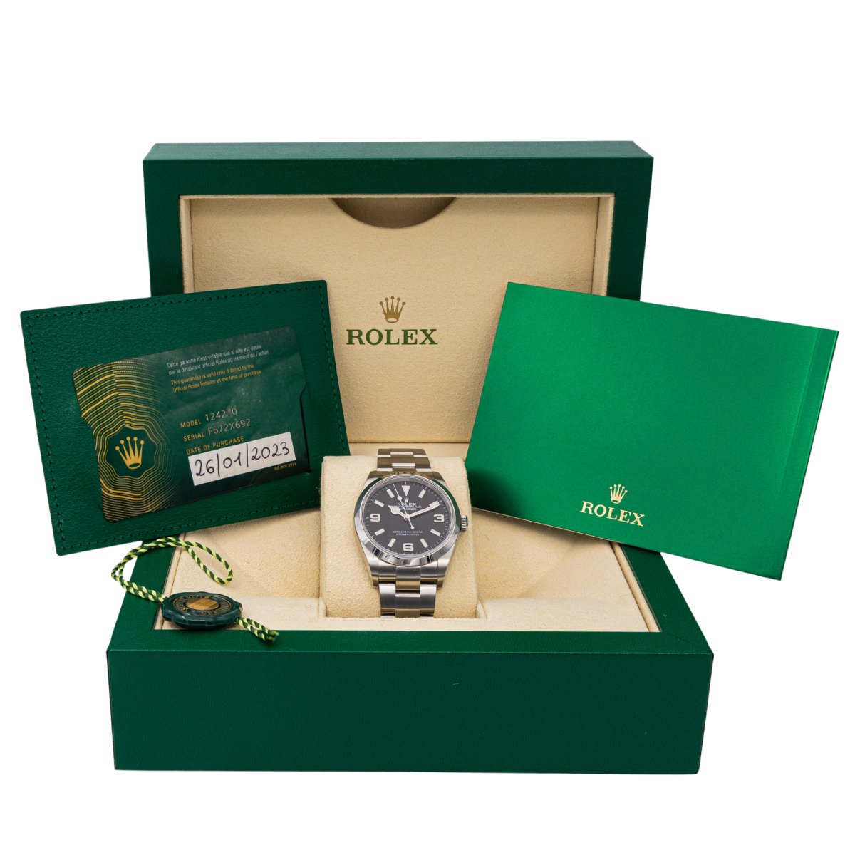 Rolex Montre Oyster explorer Acier - Castafiore