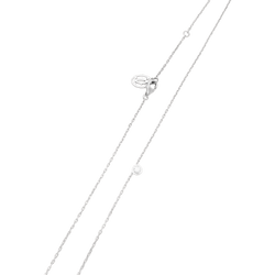 Collier Cartier "Cartier d'Amour", or blanc, diamant.