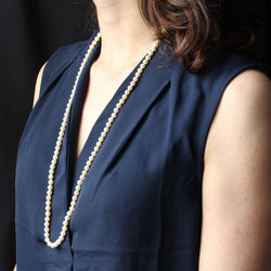 Sautoir AKOYA Perles en or rose - Castafiore