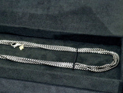 Sautoir David Yurman en argent, maille vénitienne - Castafiore