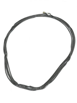 Sautoir David Yurman en argent, maille vénitienne - Castafiore