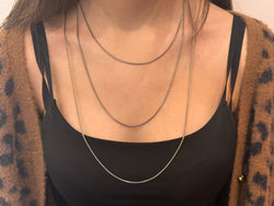 Sautoir David Yurman en argent, maille vénitienne - Castafiore