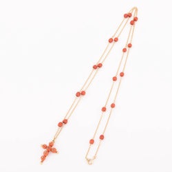 Sautoir en or et corail - Castafiore