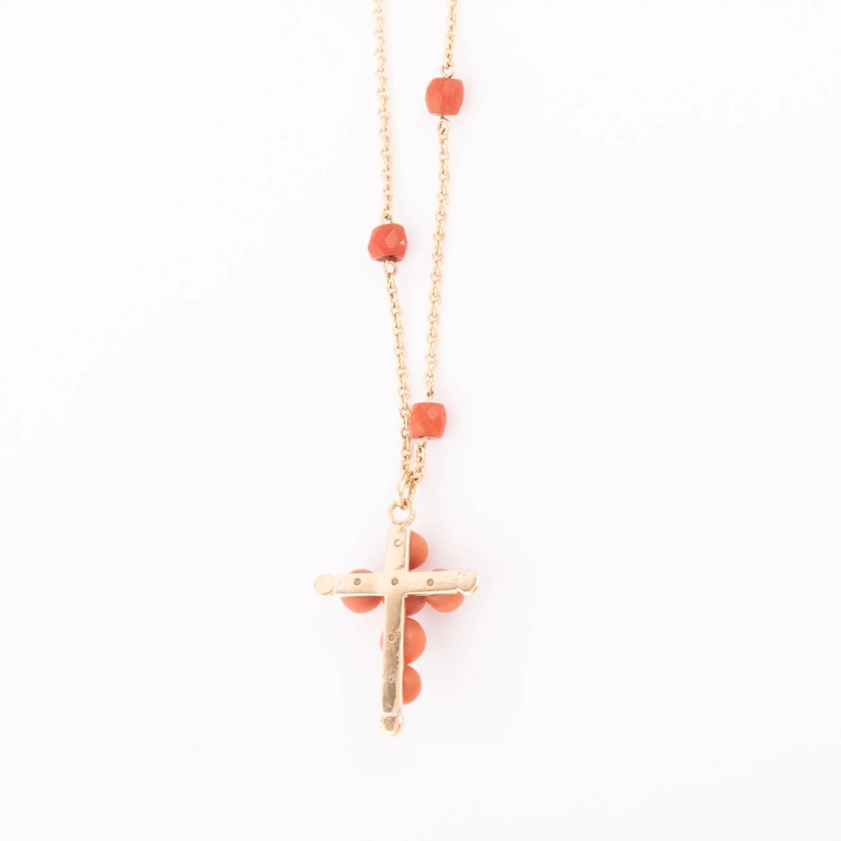 Sautoir en or et corail - Castafiore