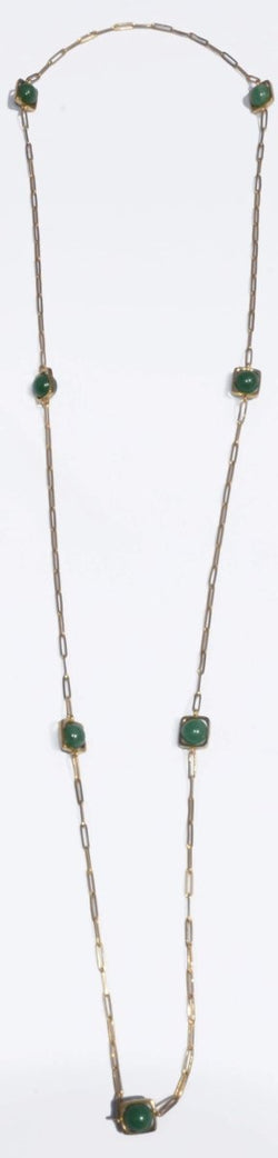 Sautoir or jaune signée de la maison Dinh Van collection impression - Castafiore