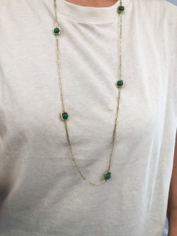 Sautoir or jaune signée de la maison Dinh Van collection impression - Castafiore