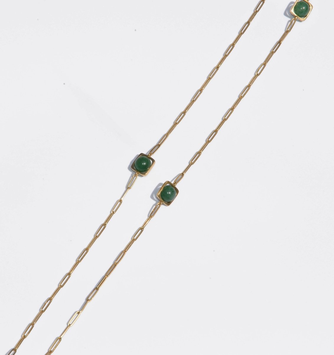 Sautoir or jaune signée de la maison Dinh Van collection impression - Castafiore