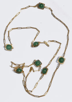 Sautoir or jaune signée de la maison Dinh Van collection impression - Castafiore