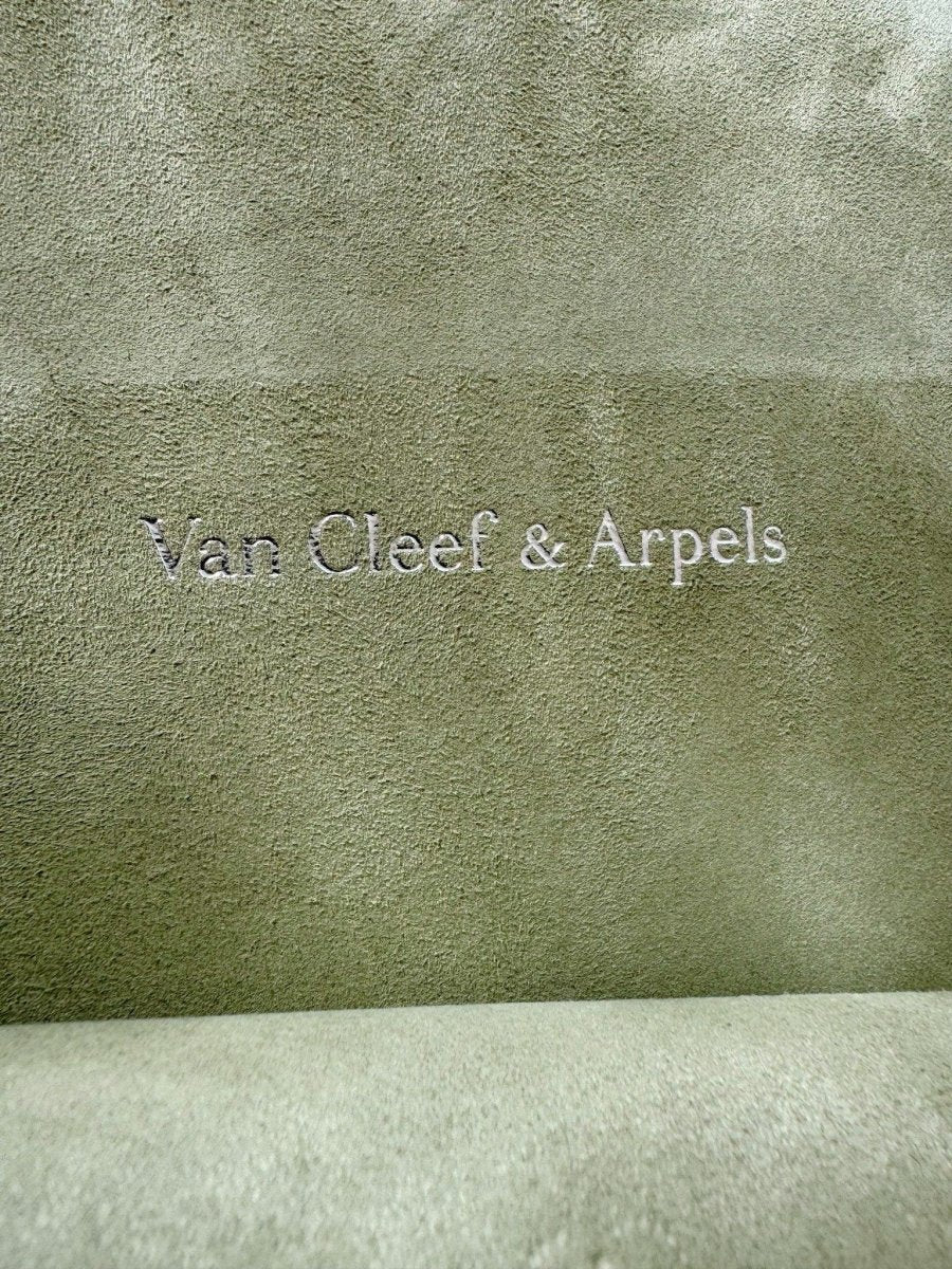 Sautoir Van Cleef et Arpels Alhambra or blanc 750 et nacre - Castafiore