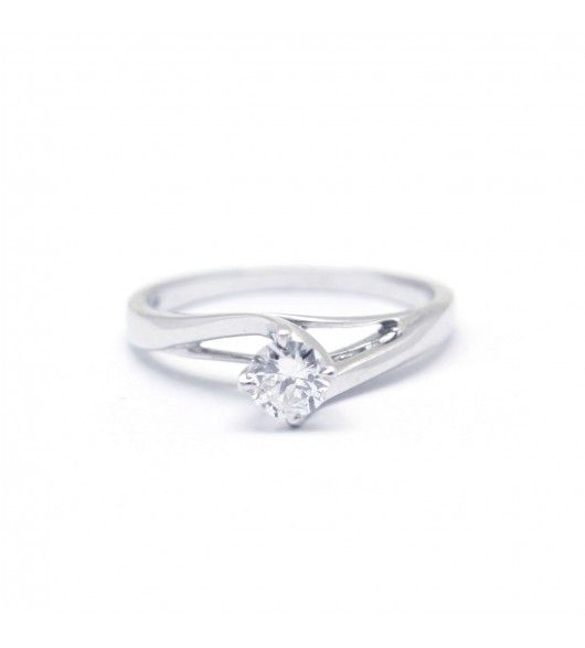 Solitaire - Diamant De 0.38 carat - Castafiore