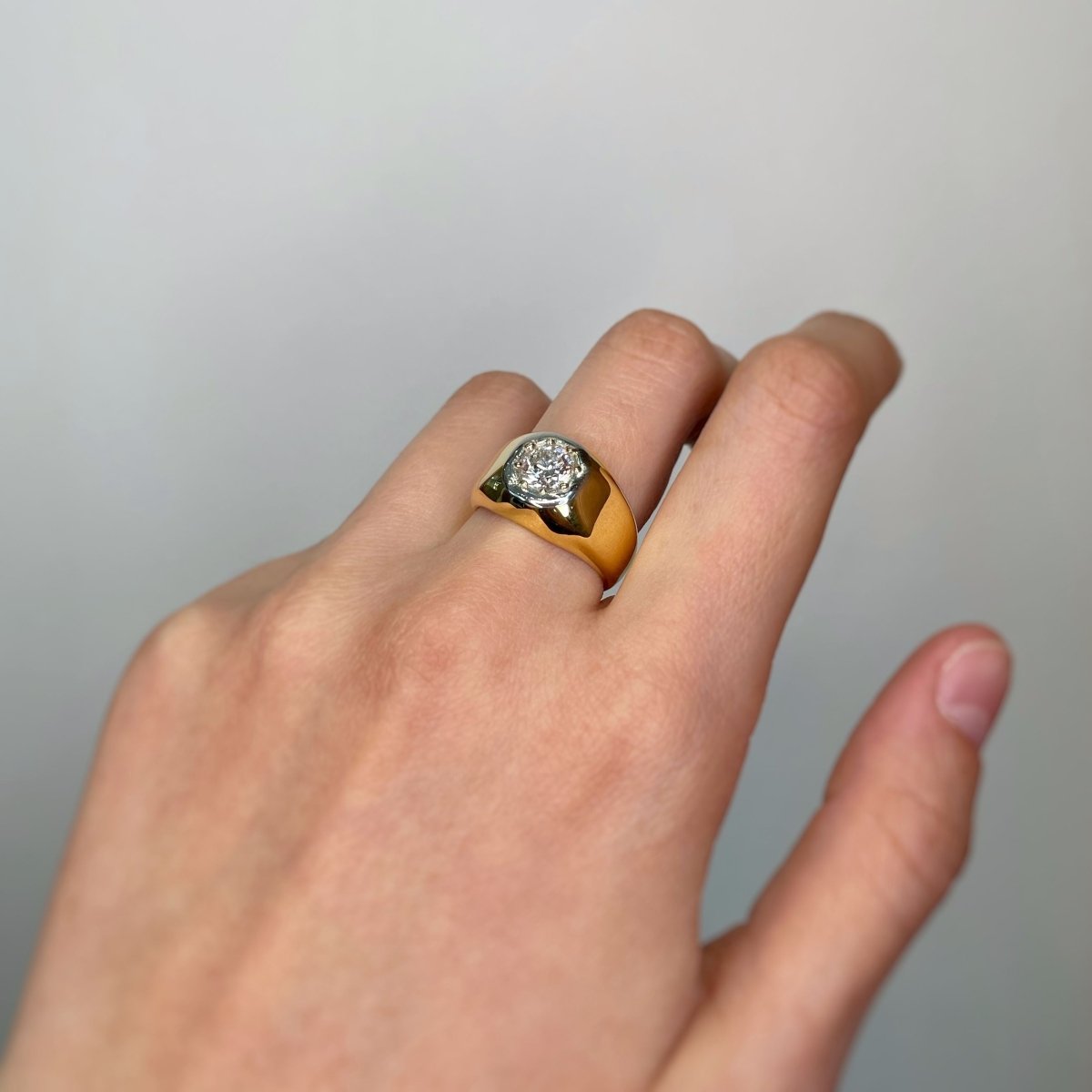 Solitaire - Diamant de 0,90 carat