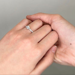 Solitaire - Diamant De Synthèse De 0.51 carat - Castafiore