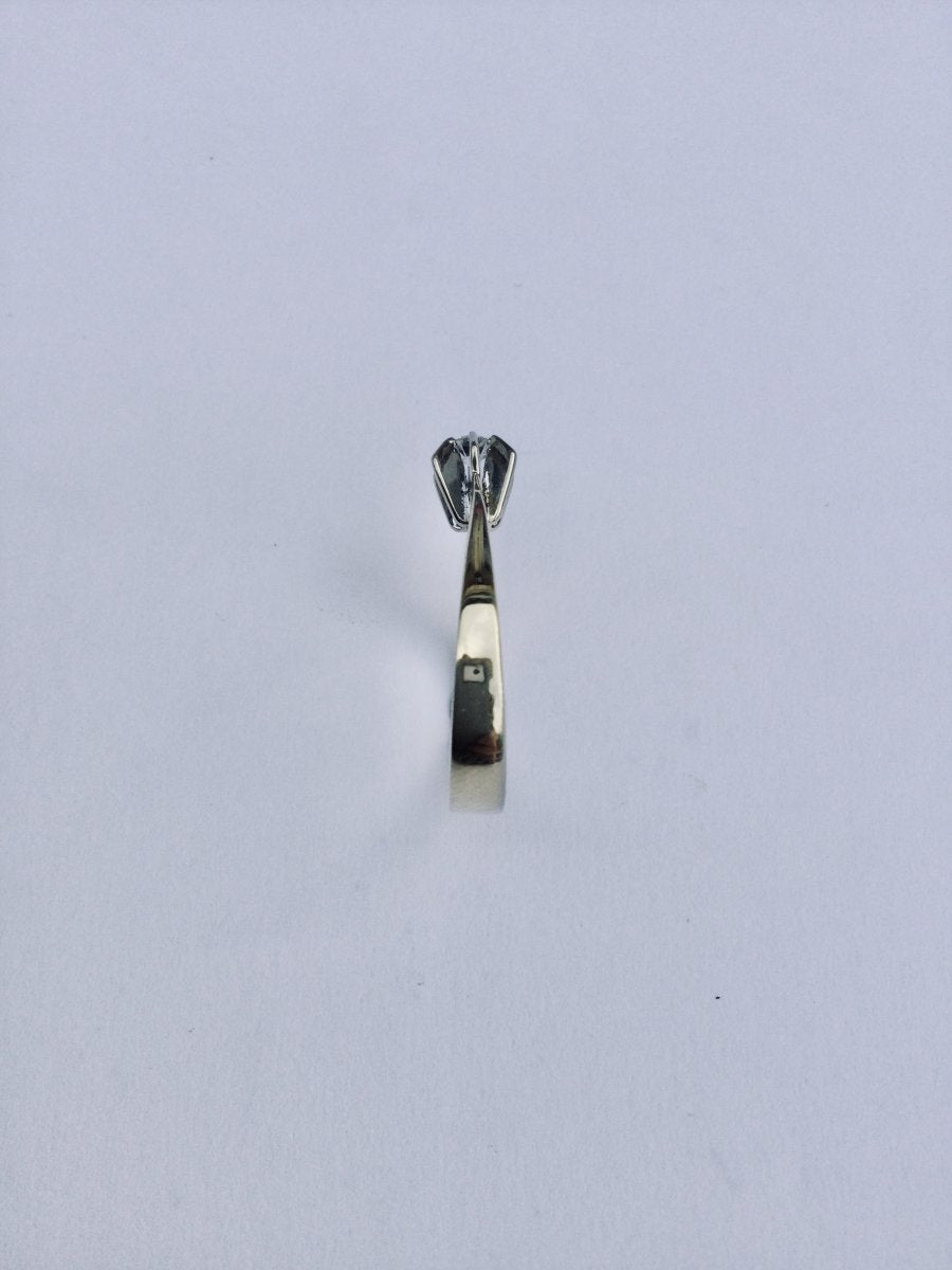 Solitaire En Or Jaune Et Diamant - Castafiore