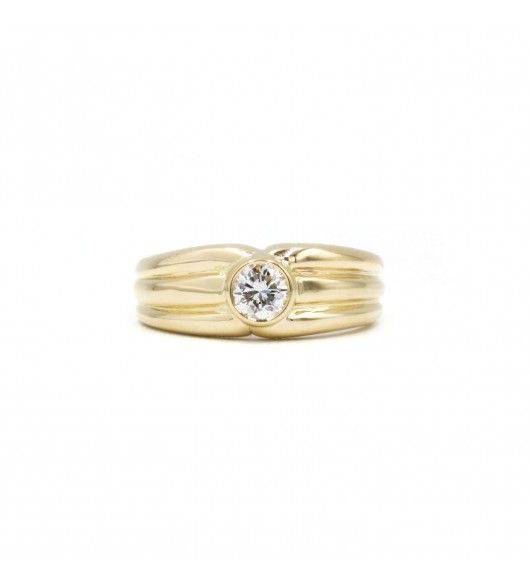 Solitaire - Or & Diamant - Castafiore