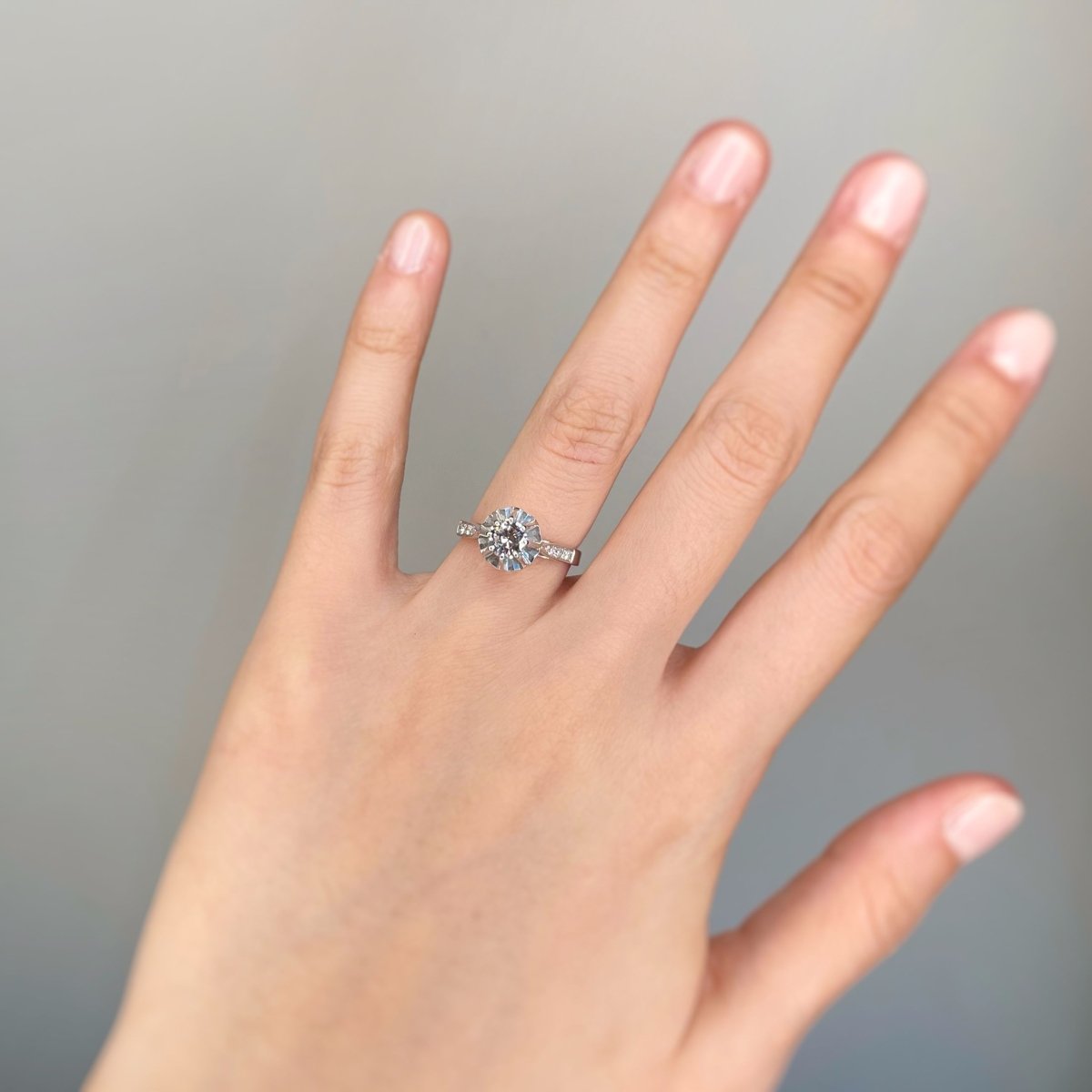 Solitaire - Or & diamants