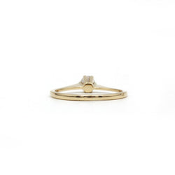 Solitaire - Or jaune et diamant - Castafiore