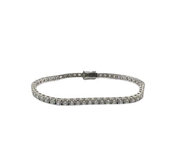 Tennis or 18 kt avec diamants naturels ct 5.05 - Castafiore