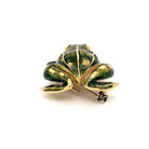 Tiffany & Co. Enamel and Diamond Frog Pendant/Brooch, 18 Karat Gold - Castafiore