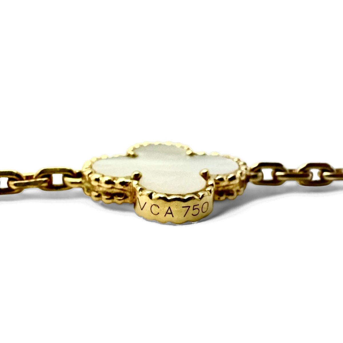 Van Cleef & Arpels Collier Vintage Alhambra 10 motifs - Castafiore