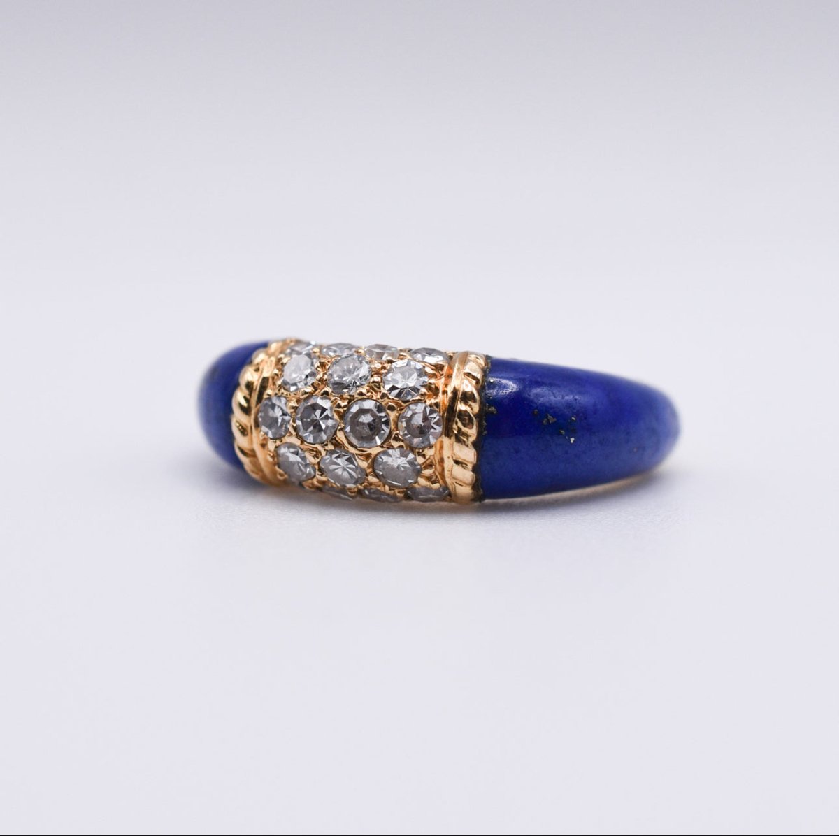 Van Cleef & Arpels Lapis Lazuli and Diamond ‘Philippine’ Ring - Castafiore