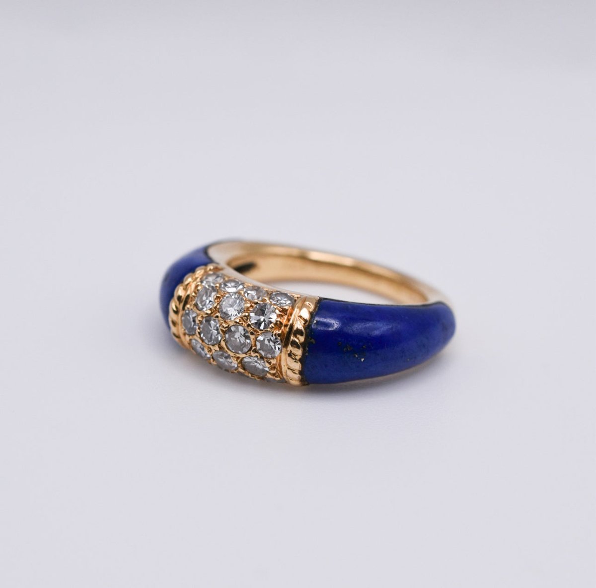 Van Cleef & Arpels Lapis Lazuli and Diamond ‘Philippine’ Ring - Castafiore