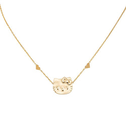 Victoria Casal Collier Hello Kitty Or jaune - Castafiore