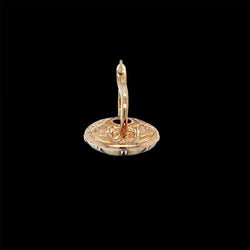 Victorian Diamond Gold and Silver Ring and Earrings Set - Castafiore