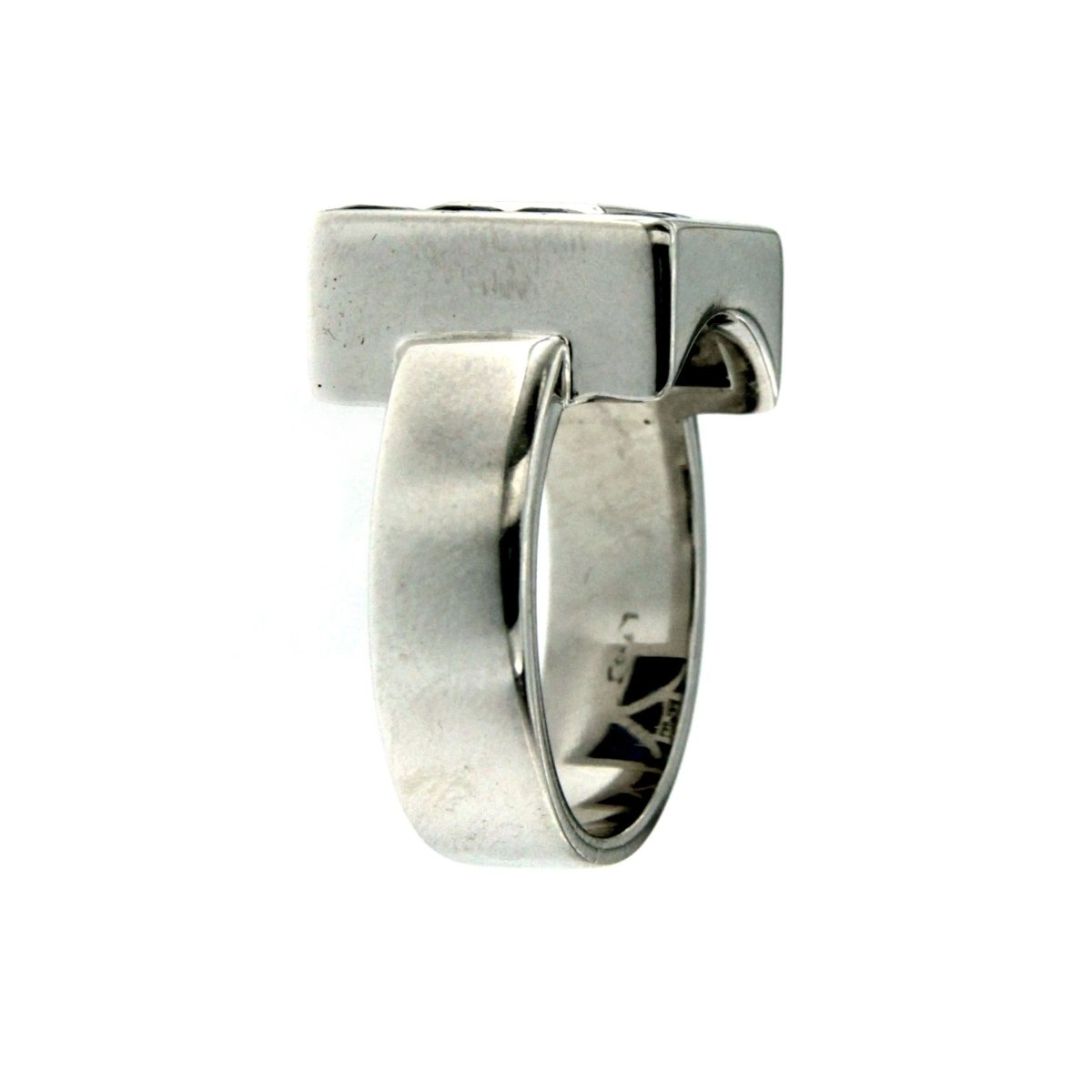 Vintage 2.50 Carat Sapphire 1 Carat Diamond Gold Ring - Castafiore