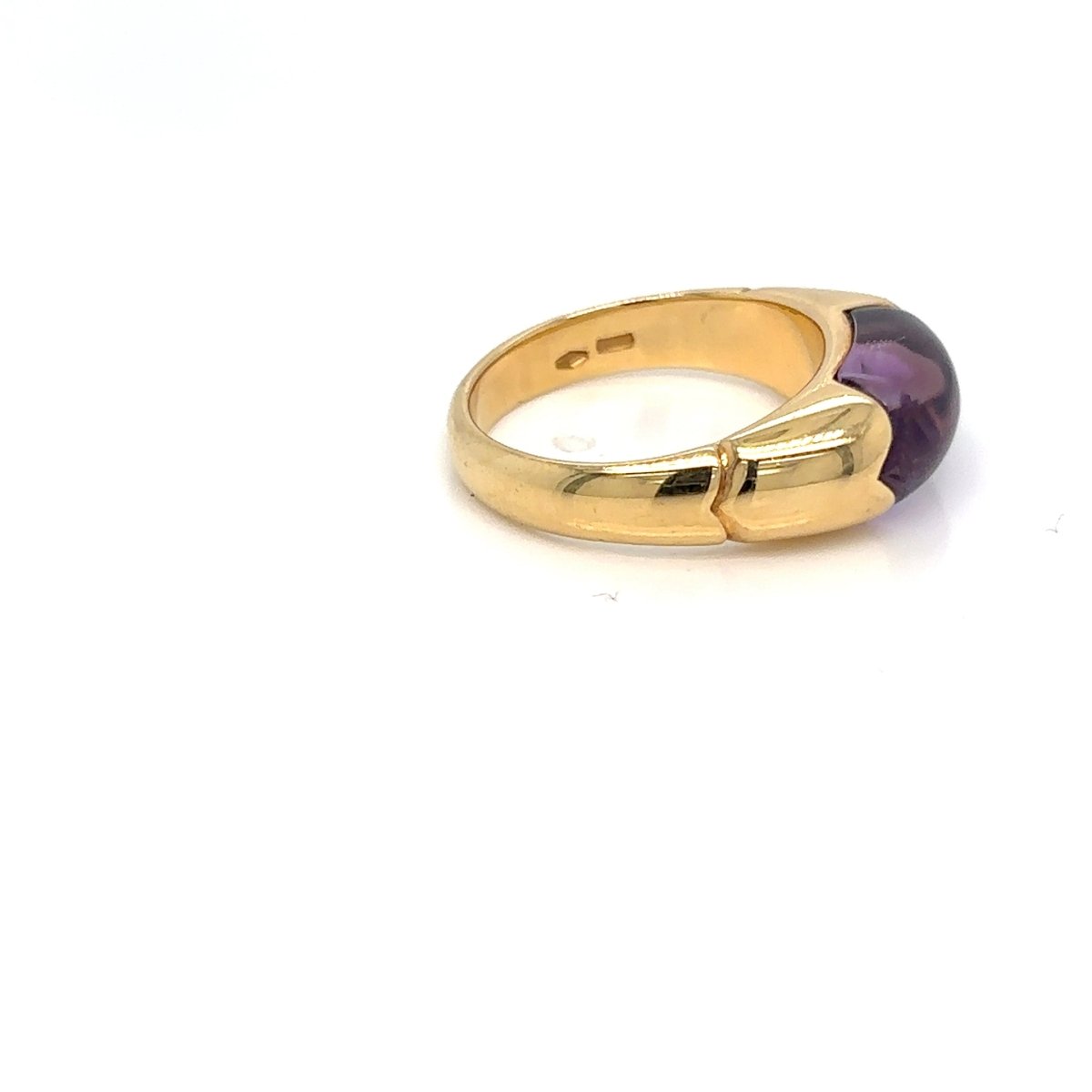 Vintage Bulgari “Celtaura” Ring – 18k Yellow Gold & Amethyst – Circa 1980 - Castafiore