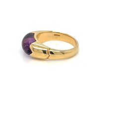 Vintage Bulgari “Celtaura” Ring – 18k Yellow Gold & Amethyst – Circa 1980 - Castafiore