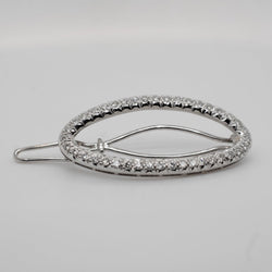 Vintage - Pince à Cheveux Or Blanc et Diamants - Castafiore