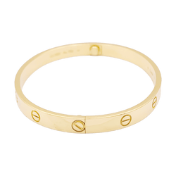 Bracelet Cartier, "Love" classique, or jaune.