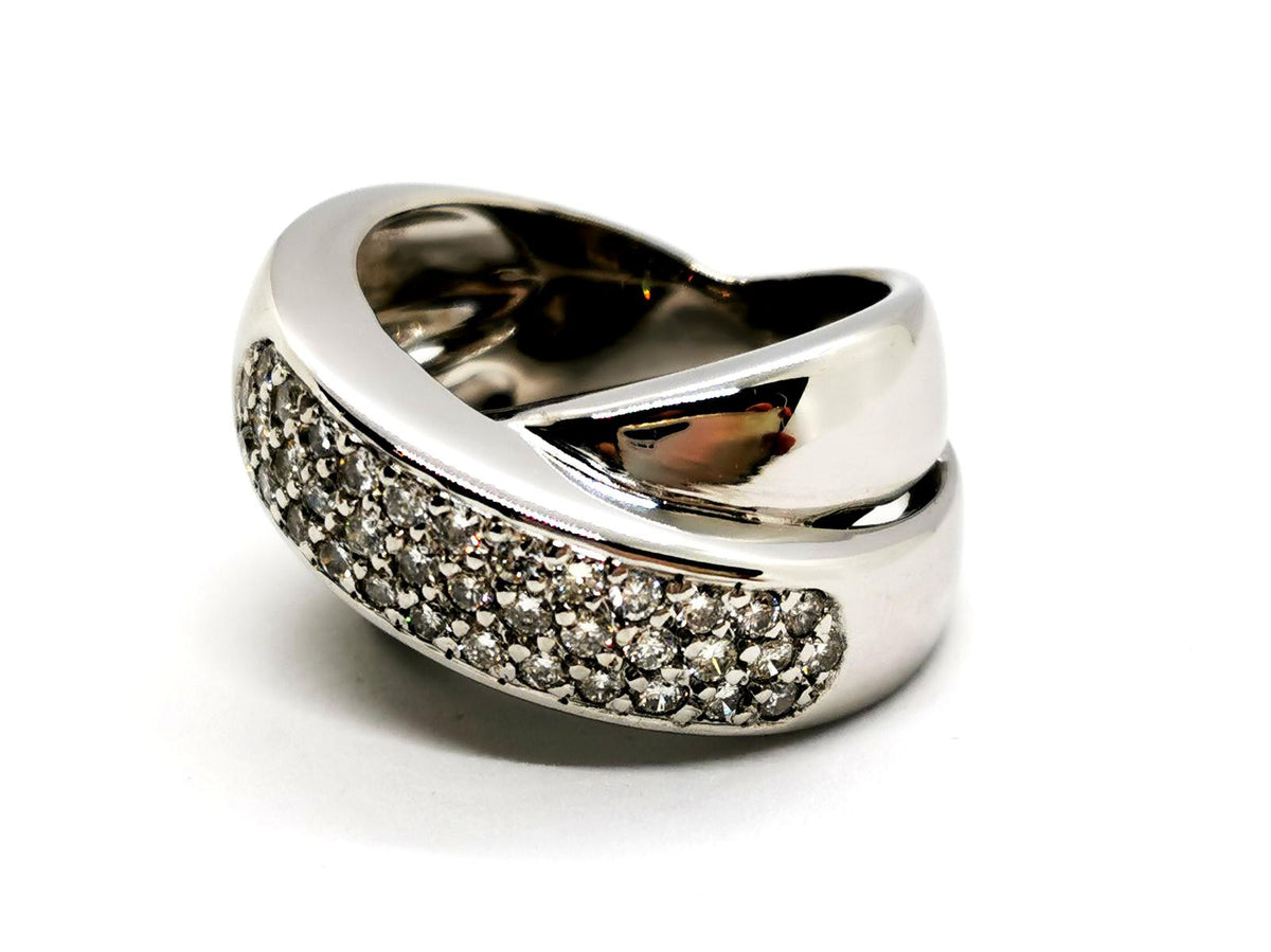 Bague Or blanc Diamant