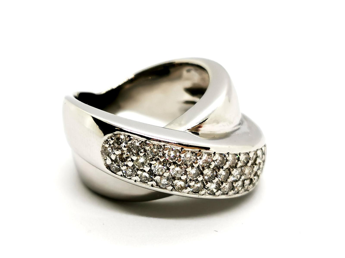 Bague Or blanc Diamant
