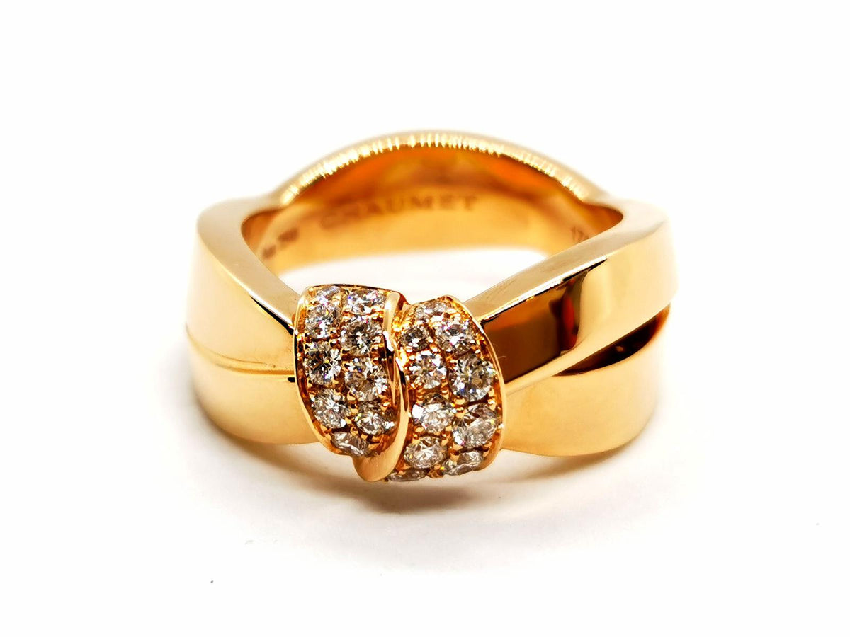 Chaumet Bague Liens Or rose Diamant