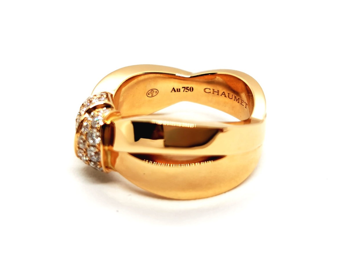 Chaumet Bague Liens Or rose Diamant